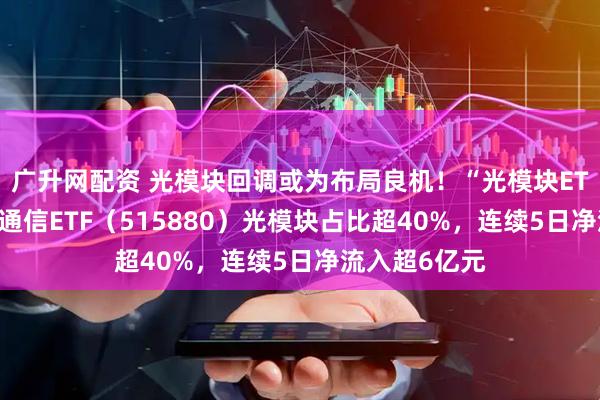 广升网配资 光模块回调或为布局良机！“光模块ETF”哪里找？通信ETF（515880）光模块占比超40%，连续5日净流入超6亿元